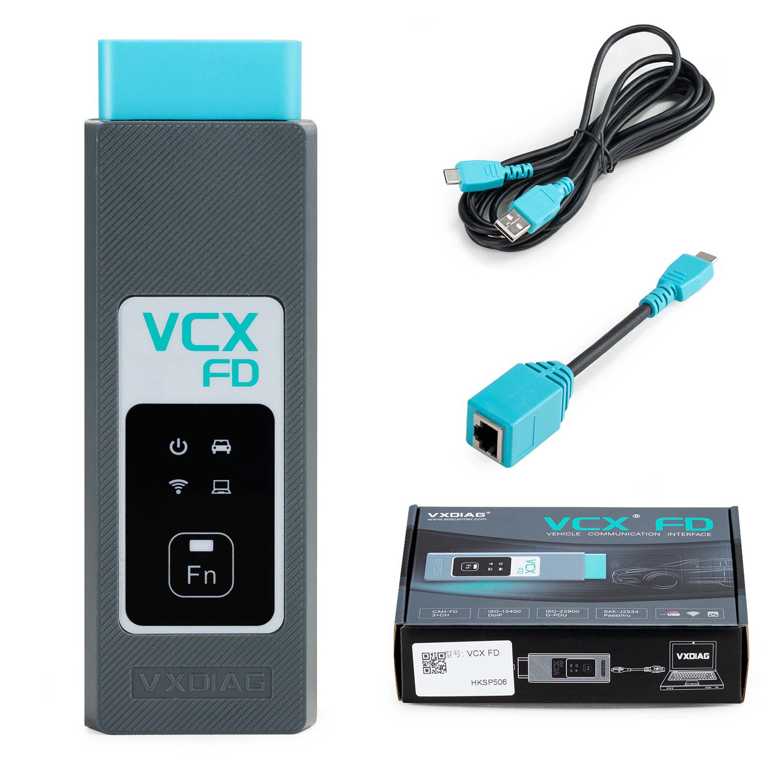 VXDIAG VCX-FD VCX FD GM Intelligent Vehicle Diagnostic Interface for GM Chevrolet/ Buick/ Cadillac/ Opel/ Holden Diagnostic Tool