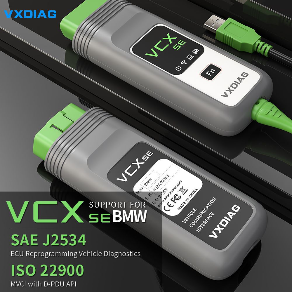  VXDIAG VCX SE for BMW Programming and Coding Same Function as ICOM A2 A3 NEXT WIFI OBD2 Diagnostic Tool without HDD