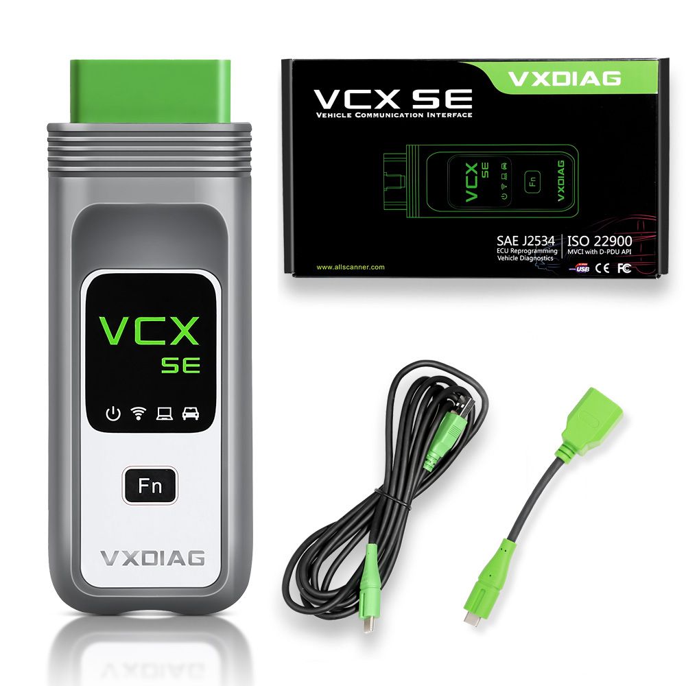 VXDIAG VCX SE DOIP with 16 In 1 Brands Diagnosis for JLR HONDA GM VW FORD MAZDA TOYOTA Subaru VOLVO BMW BENZ PW2+JLR DOIP+PW3+Renault+PSA+Nissan