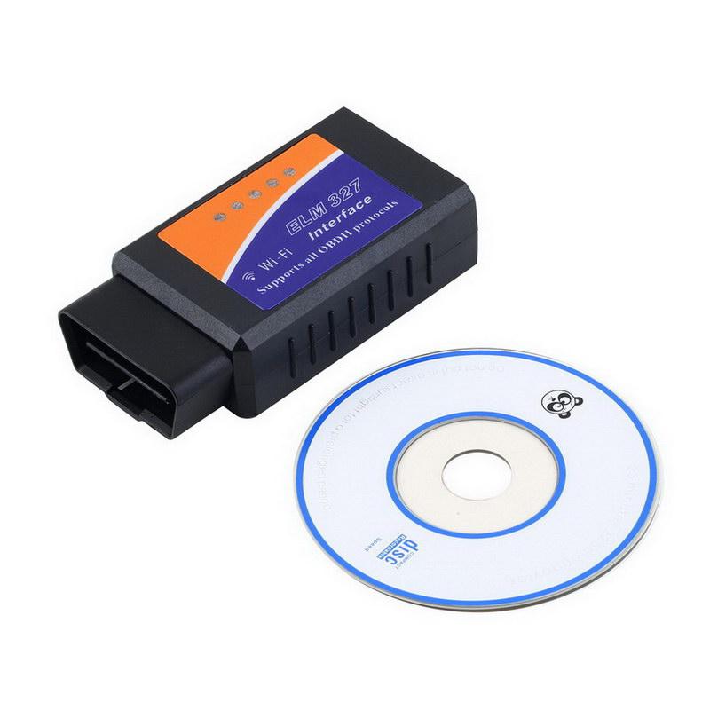 WIFI ELM327 Wireless OBD2 Auto Scanner Adapter Scan Tool for iPhone ipad  iPod V1.5