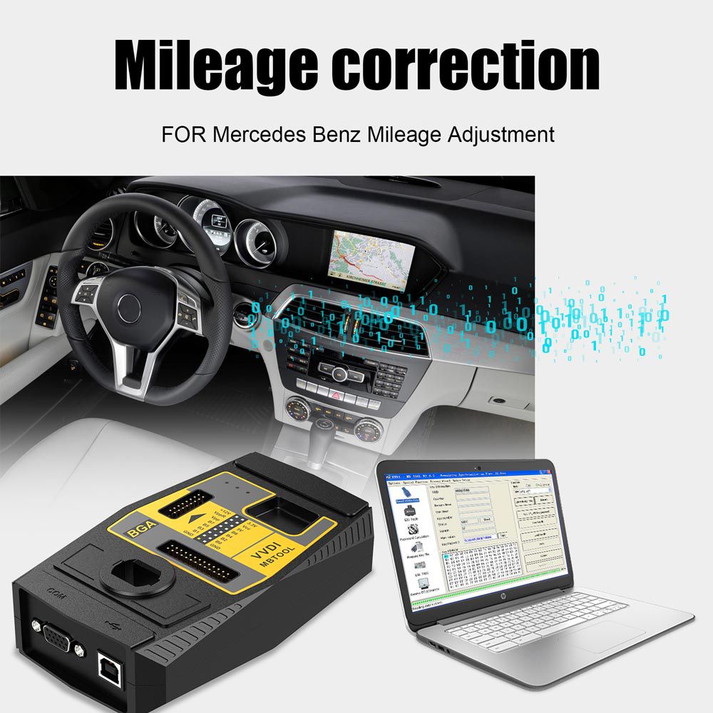 Xhorse VVDI MB Tool V5.1.6 Benz Key Programmer Get 1 Year Unlimited Token