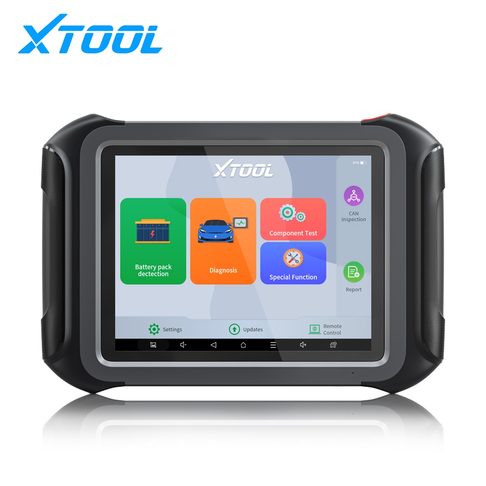 XTOOL D9EV Car Diagnostic tool  Energy Vehicles For Tesla For BYD With Battery Pack Dectection Active Test+ECU Coding