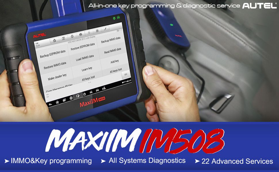 Original Autel MaxiIM IM508 Advanced IMMO & Key Programm