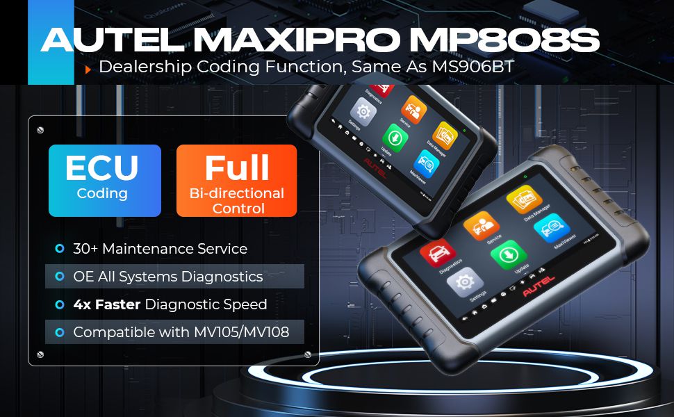Autel MaxiPRO MP808S Bidirectional Scan Tool