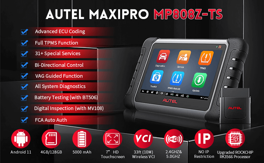 Autel MaxiPRO MP808Z-TS 
