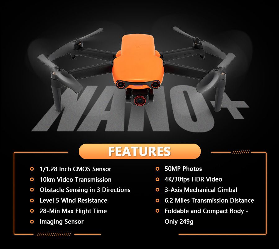 Autel Robotics EVO Nano+ Aircraft 