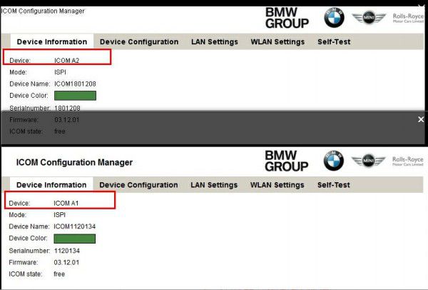 VALISE DIAGNOSTIC BMW ICOM ISTA P + ISTA C +VCI INTERFACE