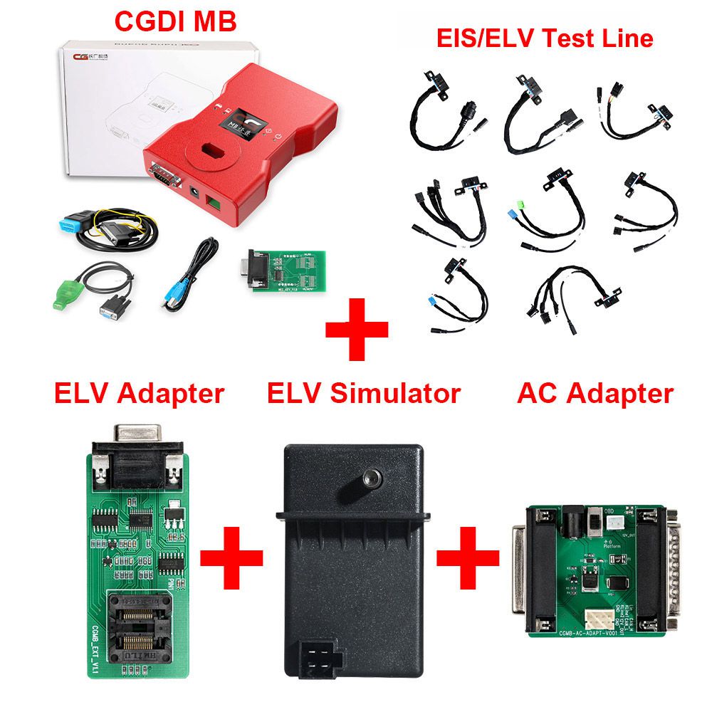 CGDI MB con adaptadores completos