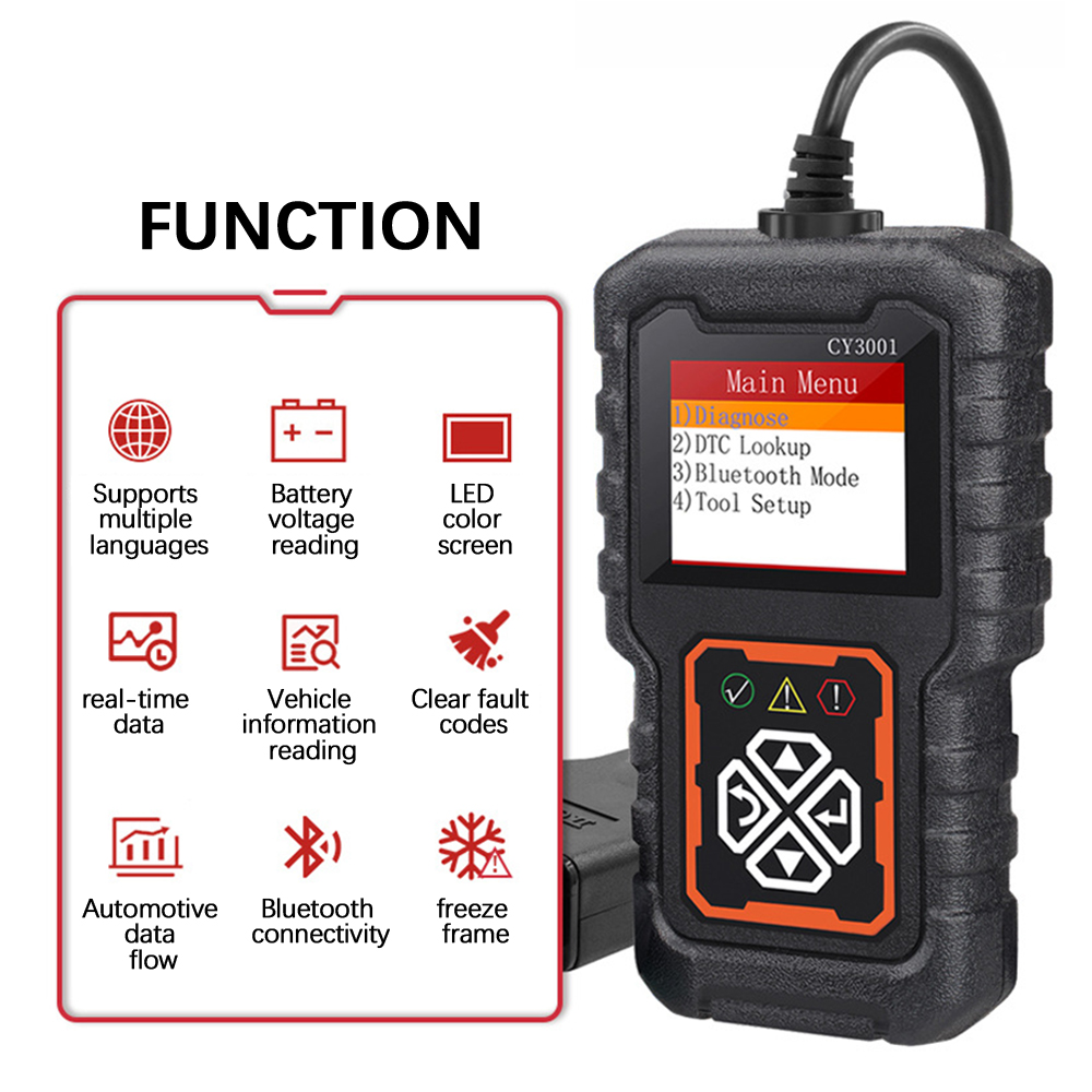 CY3001 OBD2 Code Reader 