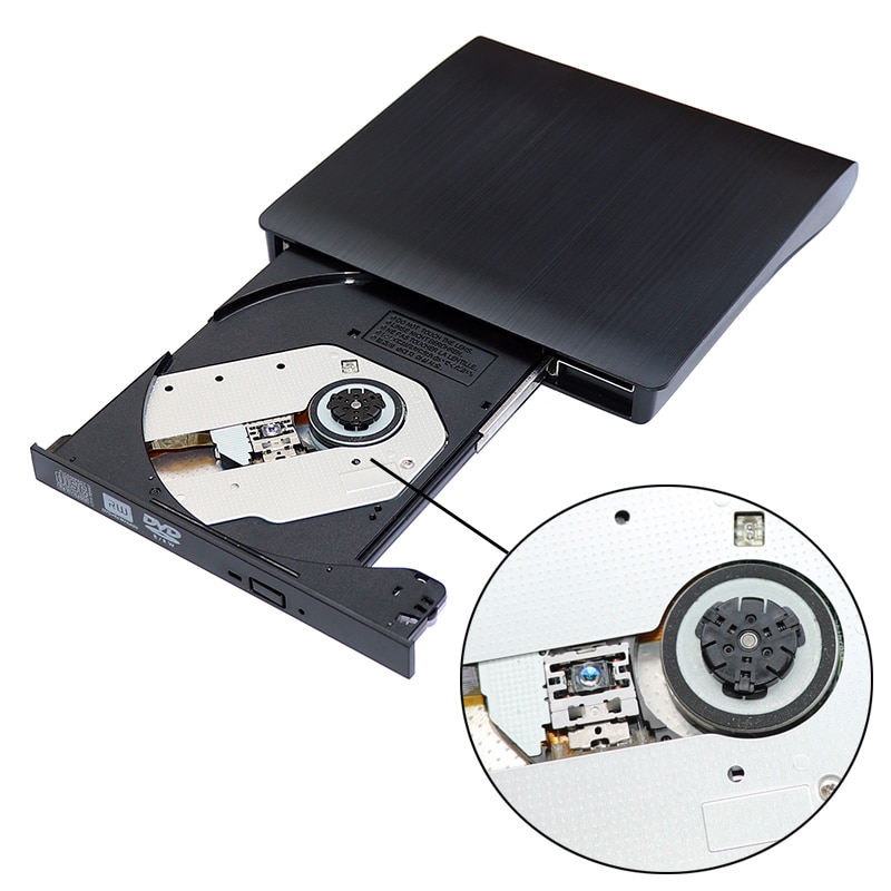 USB 3.0 Slim External DVD RW CD Writer Drive