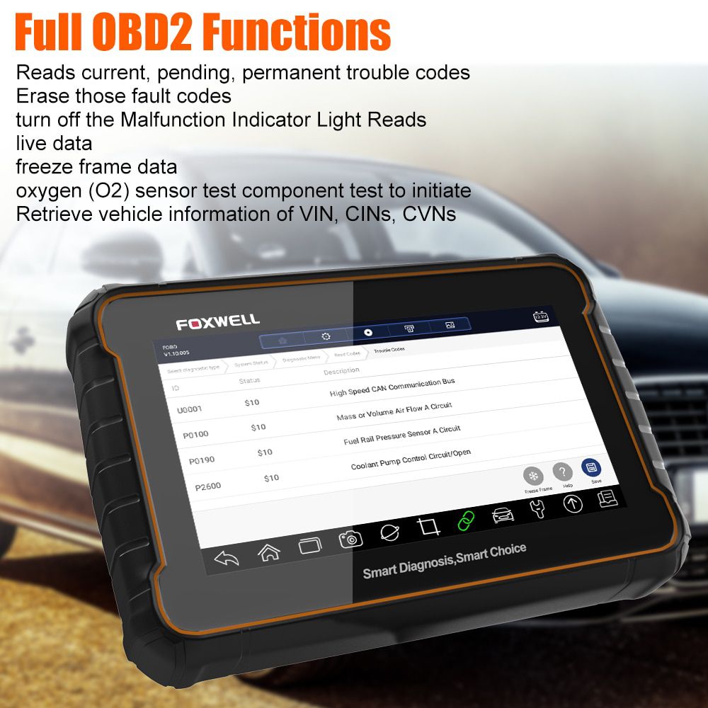 Foxwell GT60 OBD 2 Car Full System Diagnostic Tool