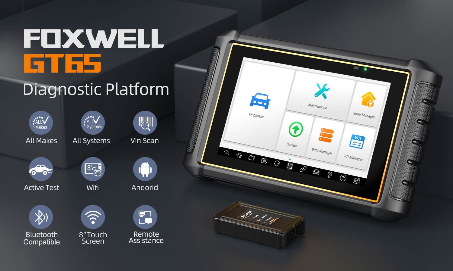 Foxwell GT65 All Systems OBD2 Diagnostic Scanner