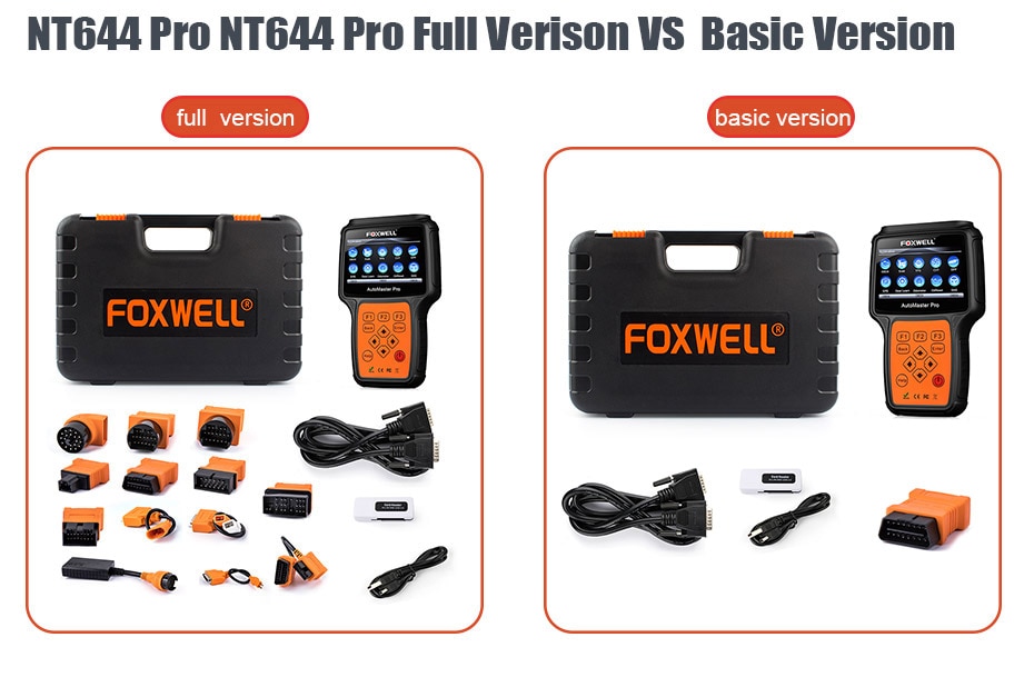 FOXWELL NT644 PRO Full System OBD2 Scanner