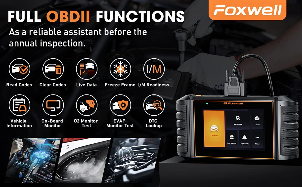 2024 Foxwell NT726 OBD2 Scanner