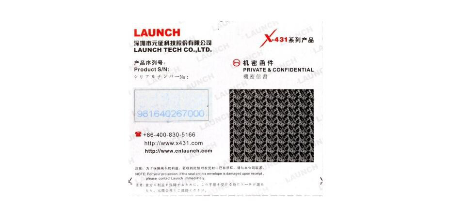 LAUNCH X431 DS401 Bluetooth 호환 DBScar 어댑터 