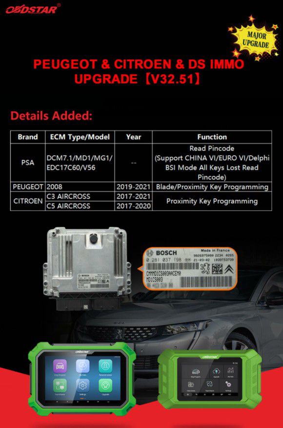 OBDSTAR X300 Pro4 Pro 4 Key Master 