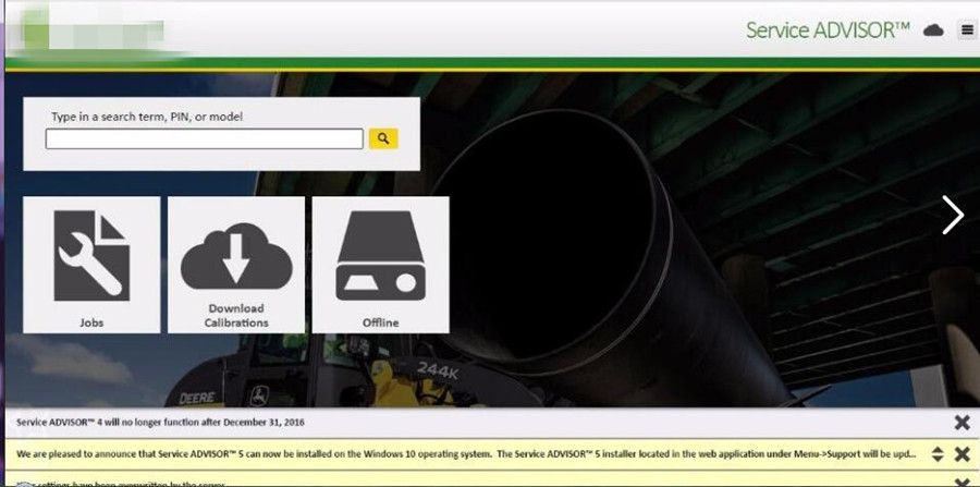 john deere service advisor 5.0 login