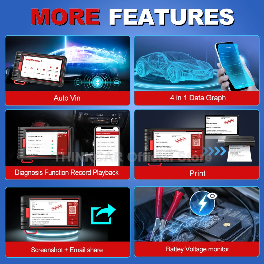 Thinkcar Thinkscan Max2 OBD2 Scanner