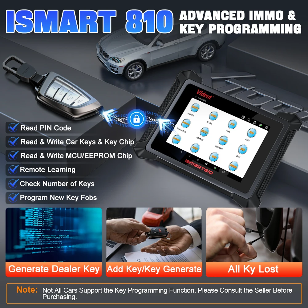 VIDENT iSmart810 OBD2 Scanner