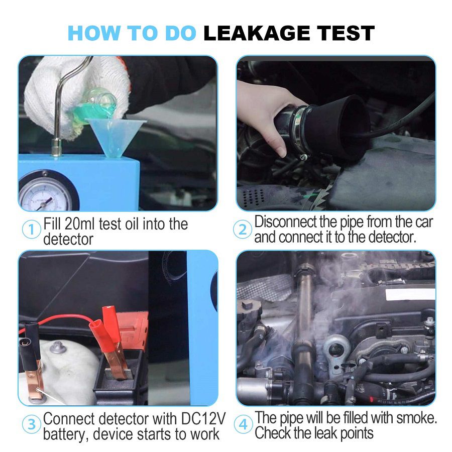 VXSCAN V4 Automotive Smoke Leak Detector