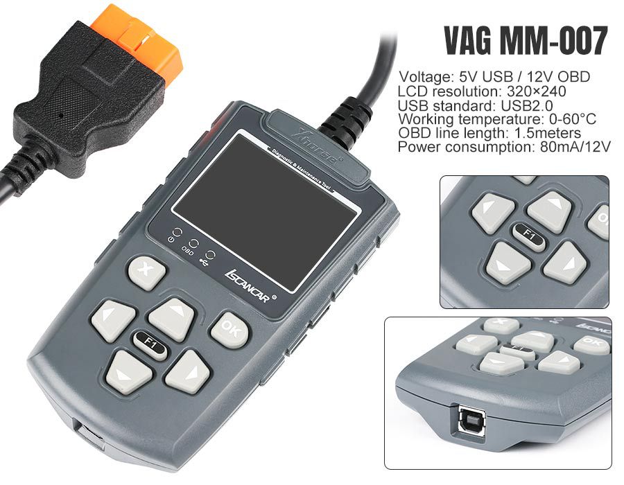 Xhorse Iscancar VAG-MM007 Diagnostic and Maintenance Too