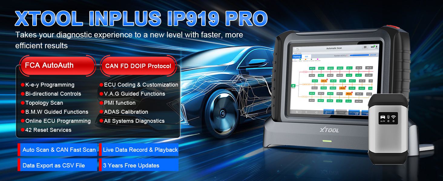 XTOOL INPLUS IP919Pro